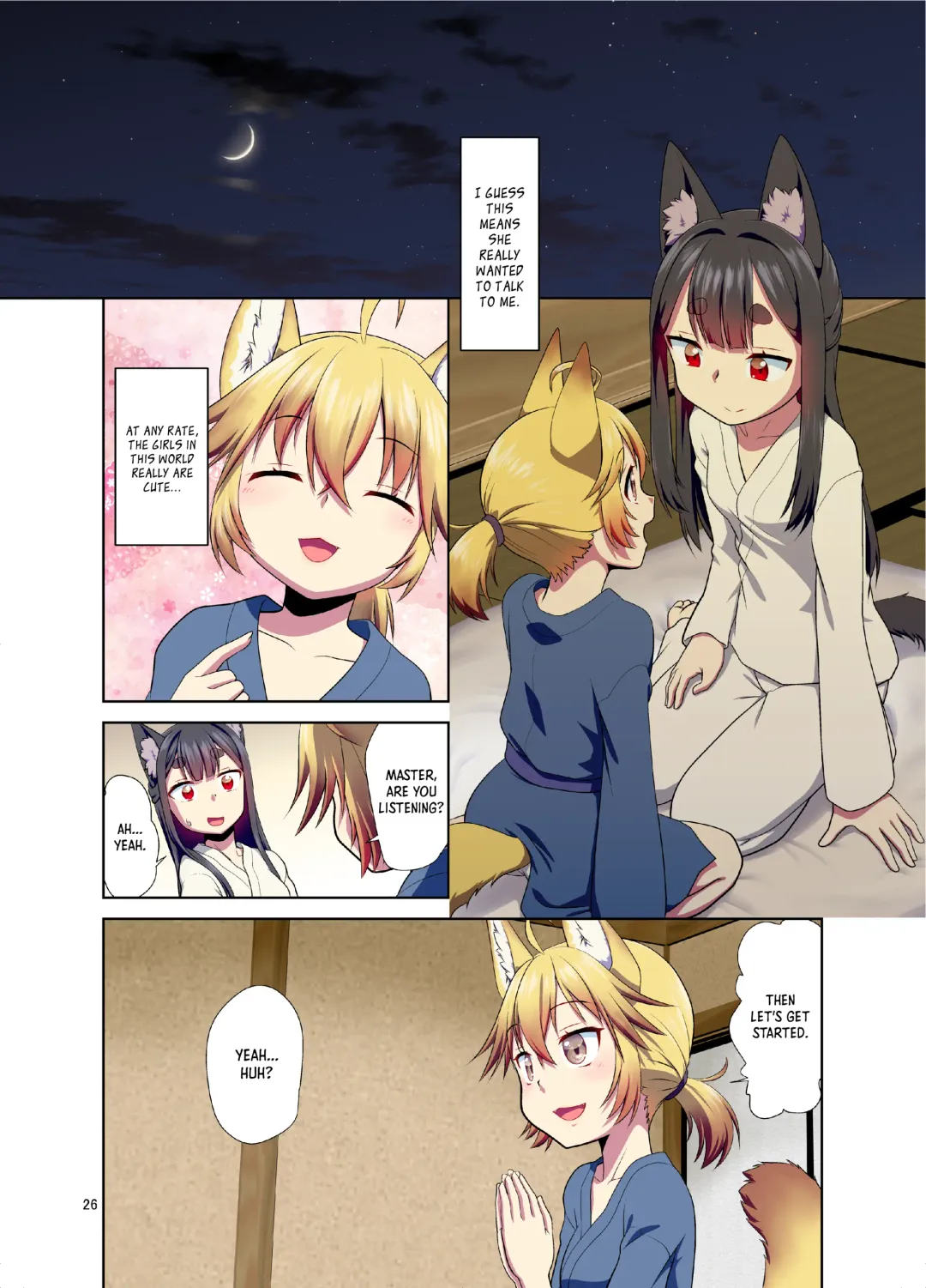 [Fumotono Mikoto] Me ga Sametara Kemomimi Shoujo ni Natteita Ohanashi | The Story of How When I Woke Up, I Had Become an Animal-Eared Girl Fhentai - Page 26