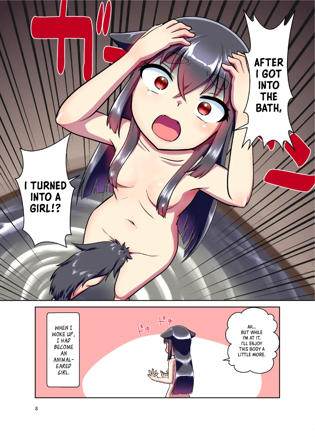 [Fumotono Mikoto] Me ga Sametara Kemomimi Shoujo ni Natteita Ohanashi | The Story of How When I Woke Up, I Had Become an Animal-Eared Girl Fhentai - Page 8