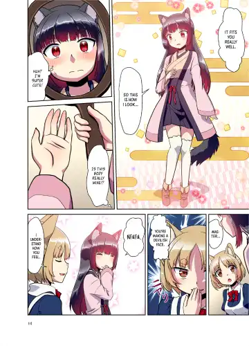 [Fumotono Mikoto] Me ga Sametara Kemomimi Shoujo ni Natteita Ohanashi | The Story of How When I Woke Up, I Had Become an Animal-Eared Girl Fhentai - Page 14