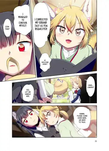 [Fumotono Mikoto] Me ga Sametara Kemomimi Shoujo ni Natteita Ohanashi | The Story of How When I Woke Up, I Had Become an Animal-Eared Girl Fhentai - Page 23