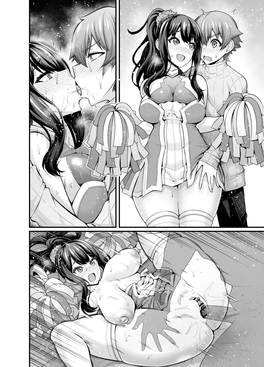 [Ankoman] Rikka-chan, Yuuta to Cheer Cos de Icha Tsuku Fhentai - Page 8