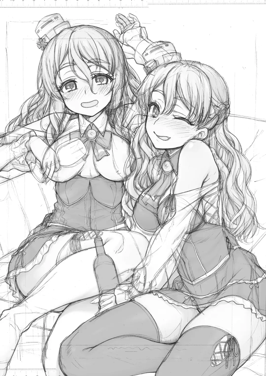 [Uousaoh] Zara to Pola no Hebereke Naito Fhentai - Page 3