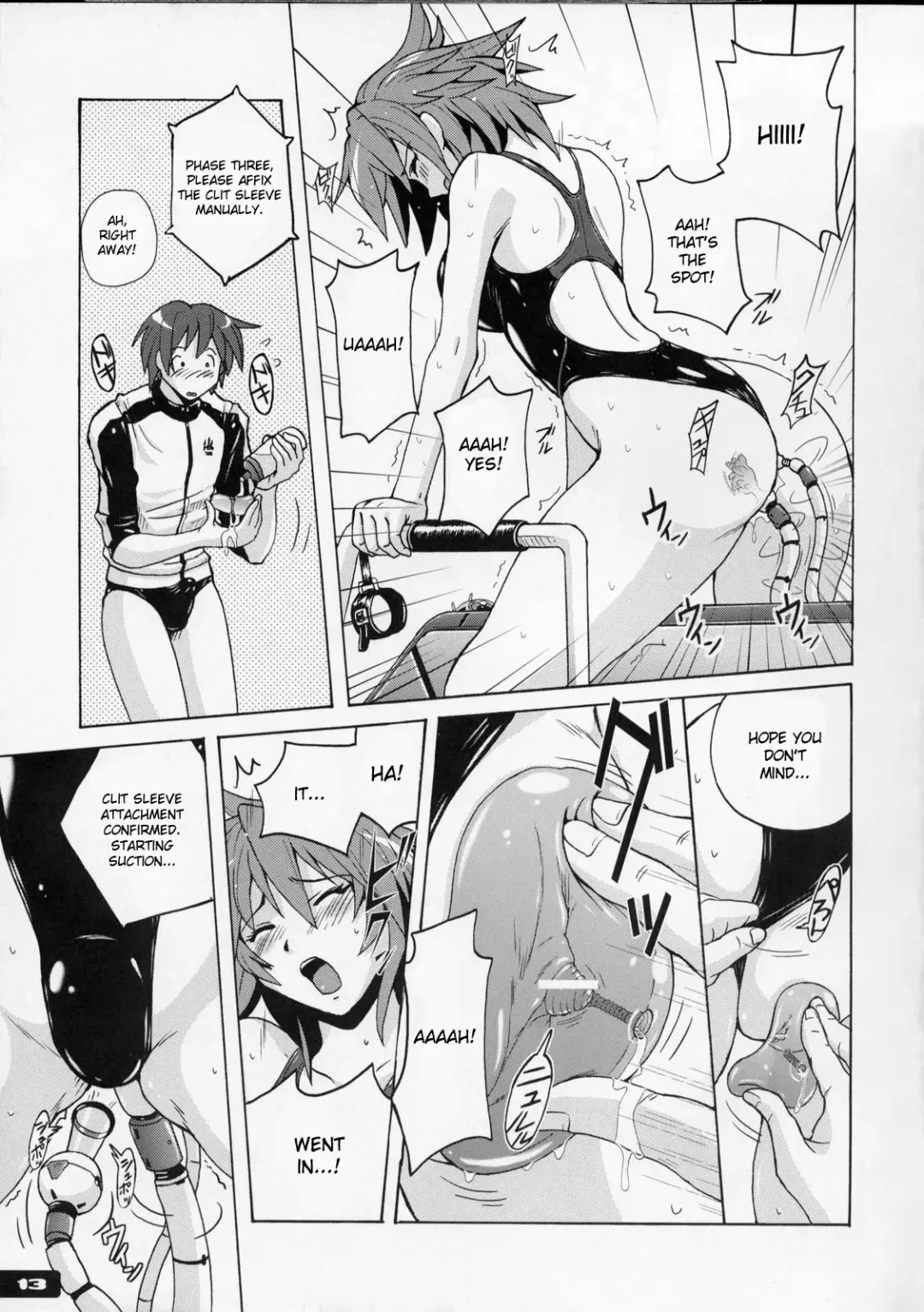 [Murasaki Nyaa] Pitapita Kyouei Mizugi   - for Competition swimsuit fetist & high cut bottoms fleaks 4 Fhentai - Page 12
