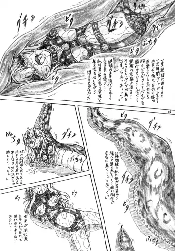 [Sumomo Ex] Hebi ni Okasarete Marunomi Saretemita Douga Fhentai - Page 18