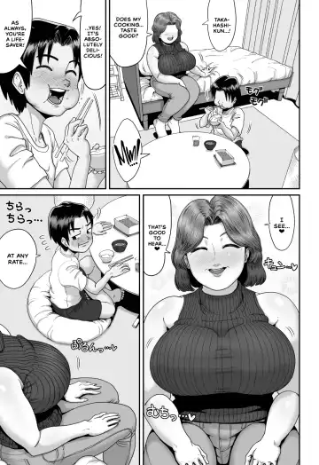 [Azamidon] Bakunyuu Hitozuma Jukujo no Ecchi na Osusowake | An Extremely Busty Married MILF's Sexual Sharing Fhentai - Page 12