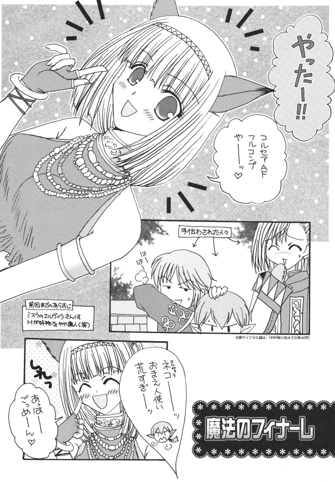 [Marimo - Tsukune] Misueru Milk - Mithra and Elvaan Ver. Fhentai - Page 30