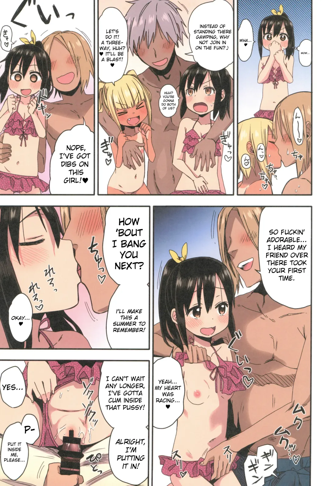 [Arekusa Mahone] Doki Doki Manatsu no Umi de Nanpa sareta yo! | Romantic Midsummer Flirting at the Seaside! Fhentai - Page 25