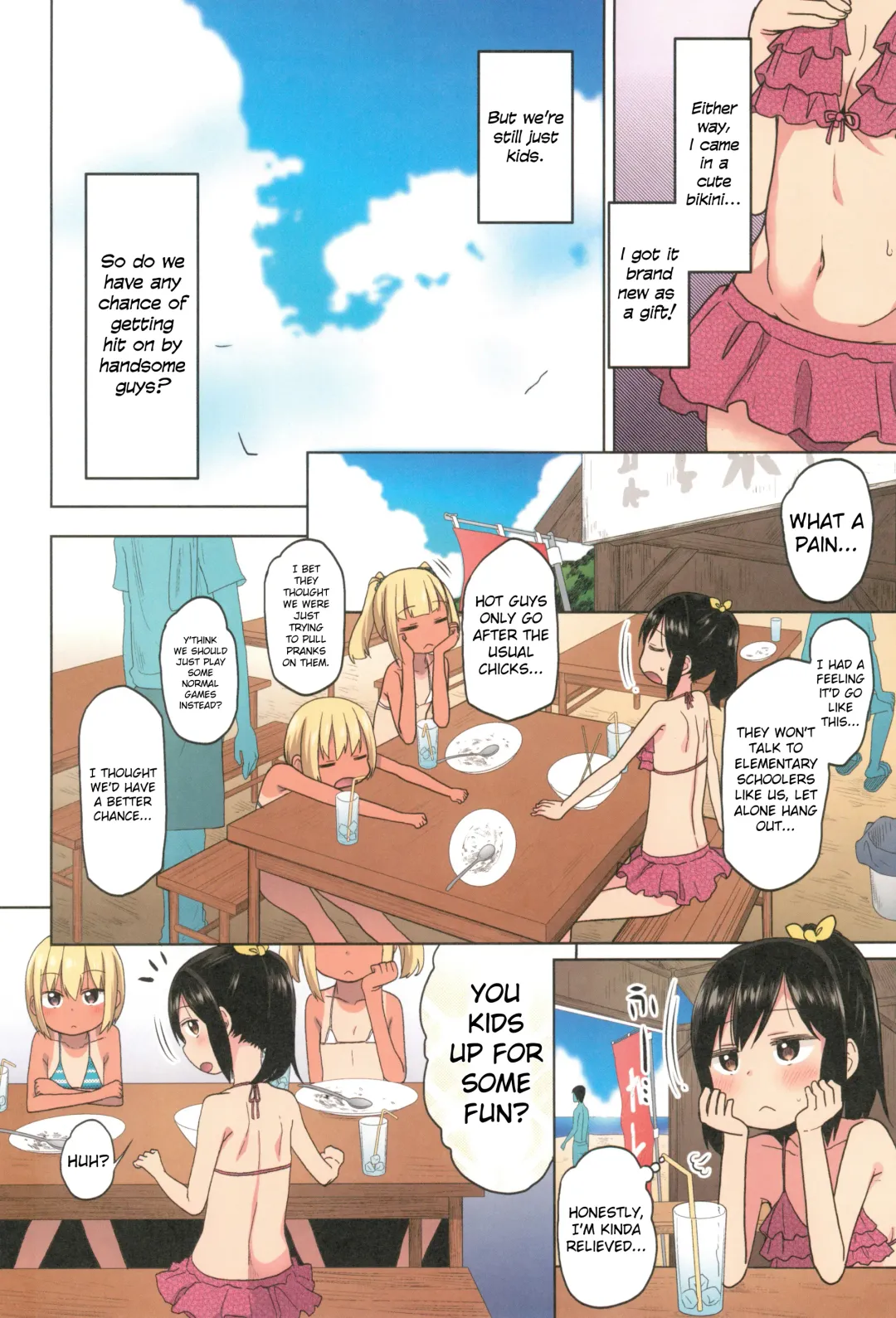 [Arekusa Mahone] Doki Doki Manatsu no Umi de Nanpa sareta yo! | Romantic Midsummer Flirting at the Seaside! Fhentai - Page 8