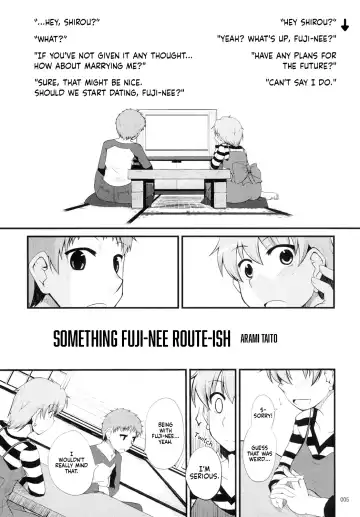 [Arami Taito] Fuji-nee Route-teki na Are | Something Fuji-nee Route-ish Fhentai - Page 6