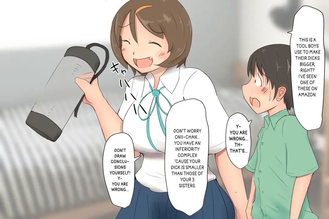 [Pal Maison] Onii-chan to Penis Zoudai Pump o Tsukaou l Let's use a Penis Enlargement Pump with Onii-chan Fhentai - Page 3