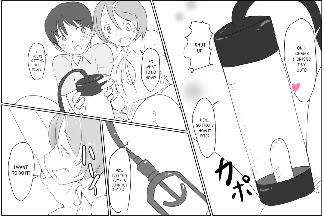 [Pal Maison] Onii-chan to Penis Zoudai Pump o Tsukaou l Let's use a Penis Enlargement Pump with Onii-chan Fhentai - Page 6