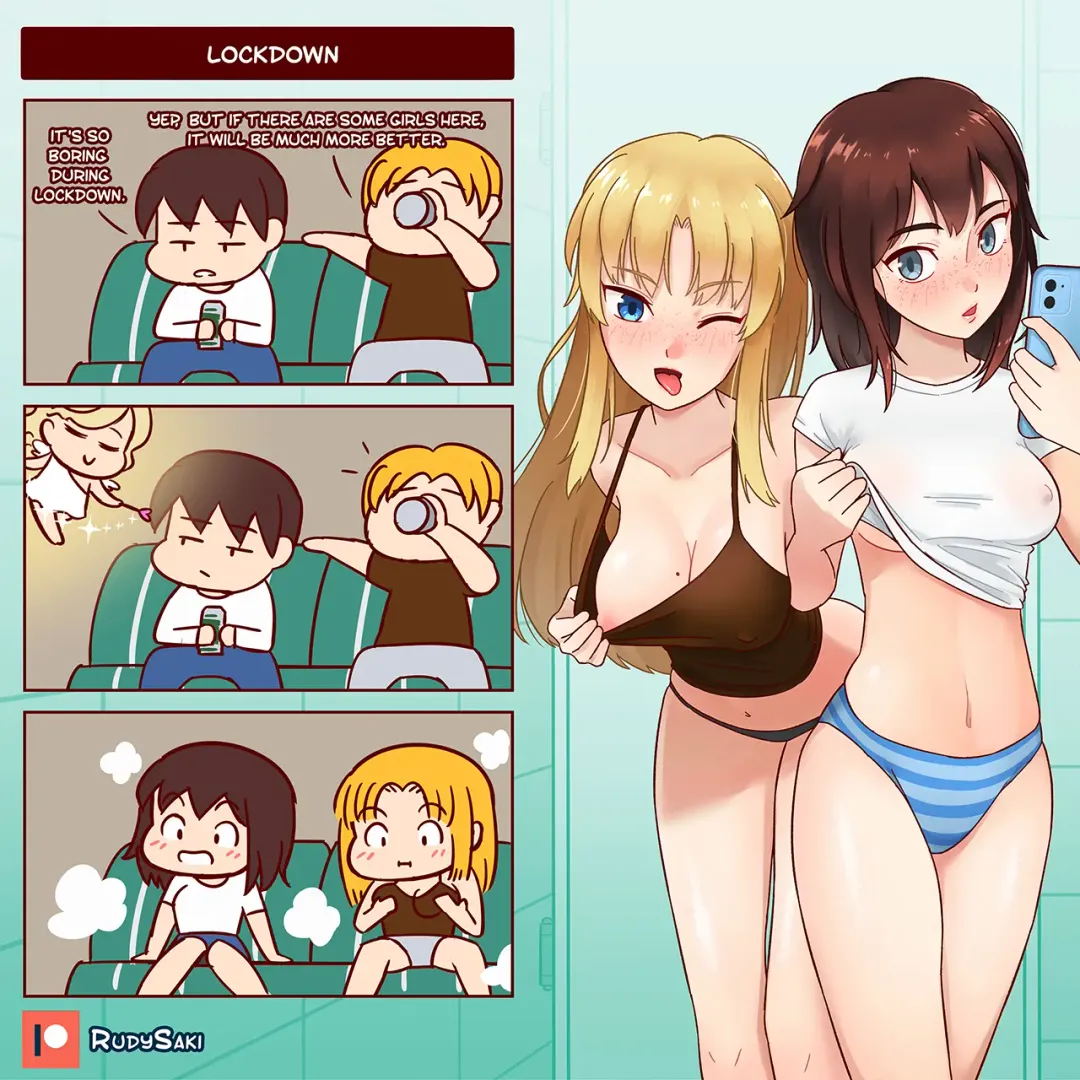 [Rudy Saki] Genderbent Gag Comic Fhentai - Page 15