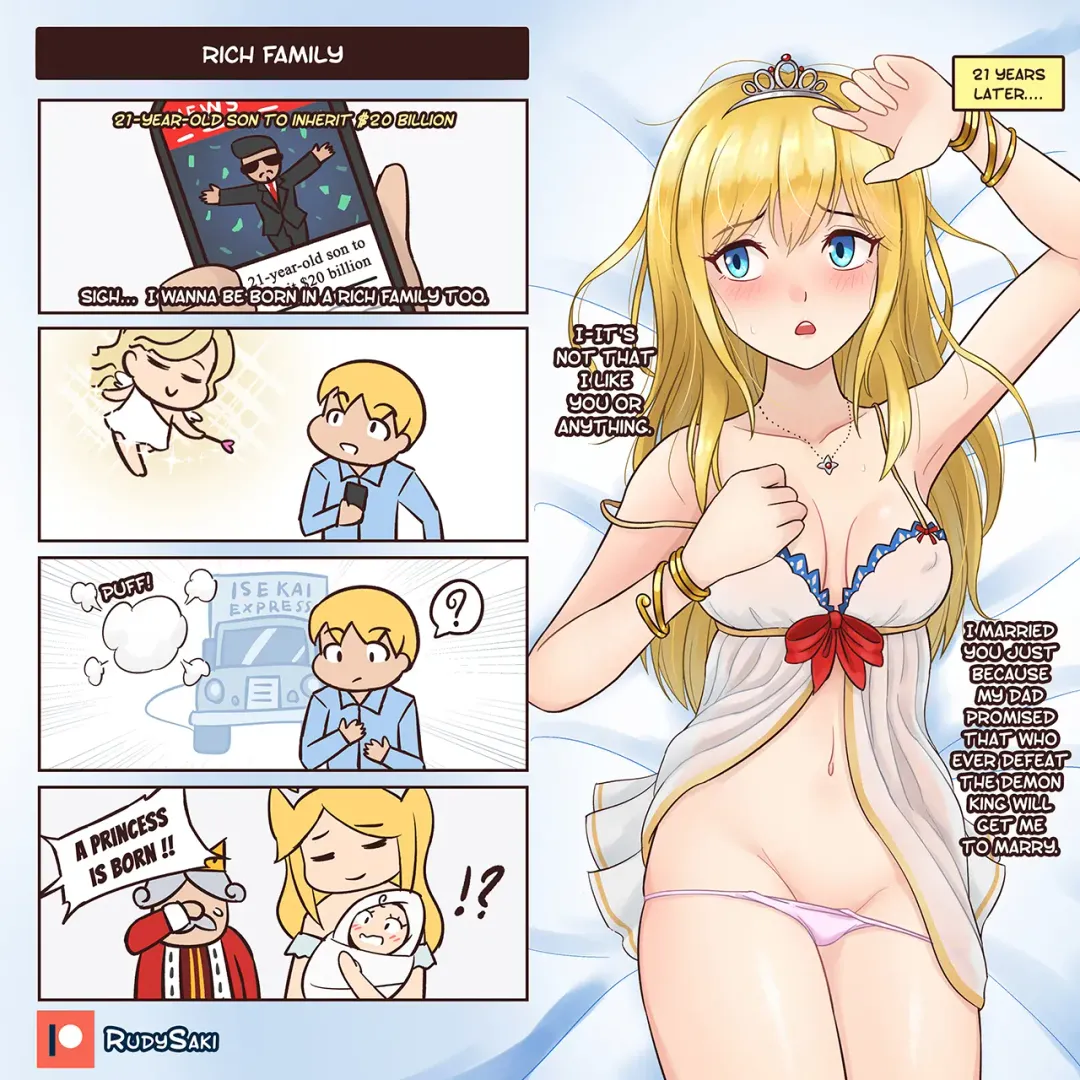 [Rudy Saki] Genderbent Gag Comic Fhentai - Page 17