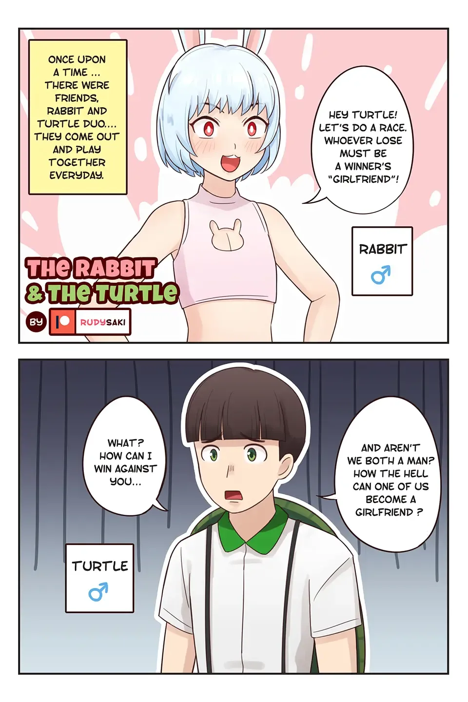 [Rudy Saki] The Rabbit and The Turtle Fhentai - Page 1