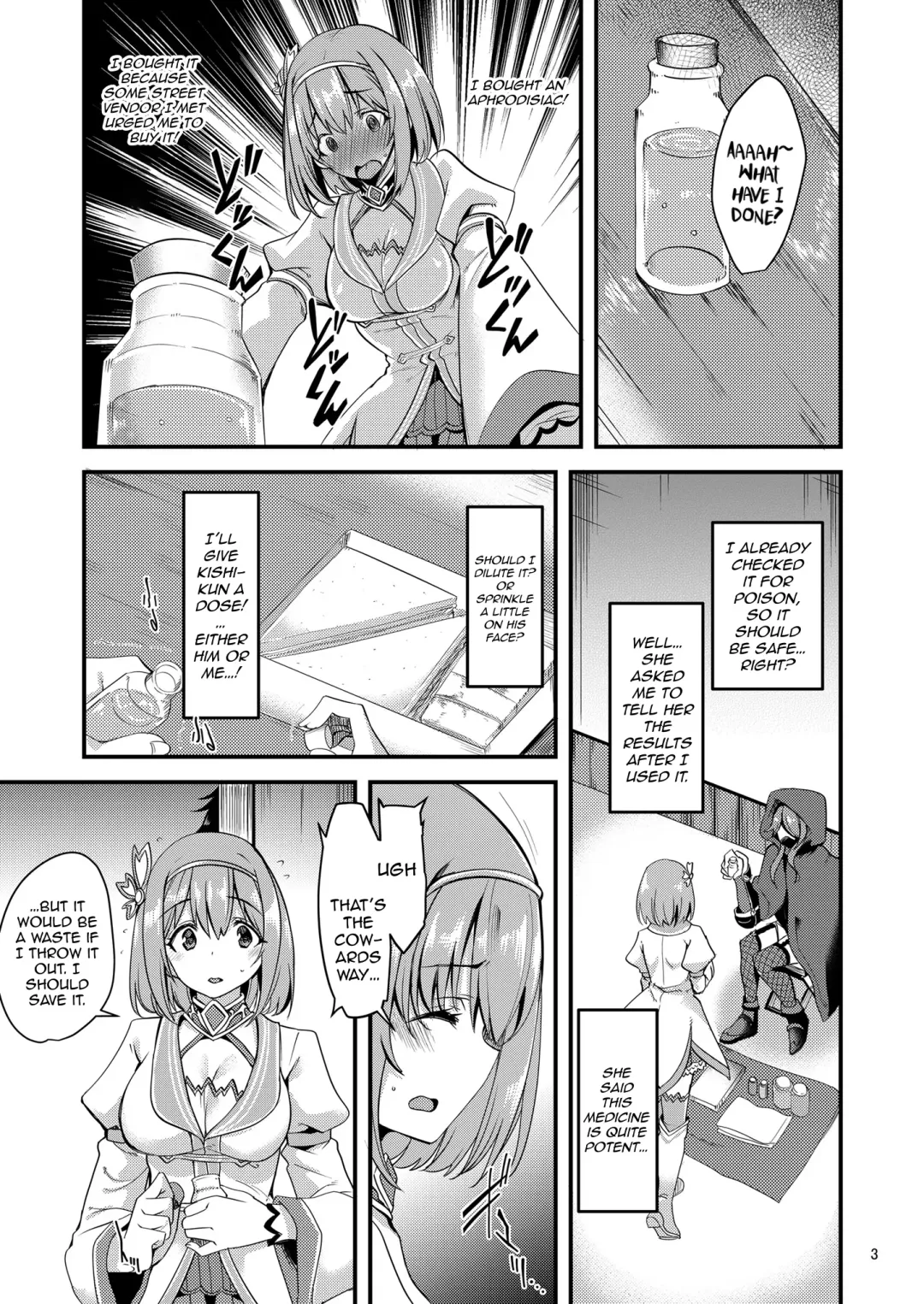 [Gokubuto Mayuge] Pink-gami no Onnanoko wa... | The Girl With Pink Hair... Fhentai - Page 2