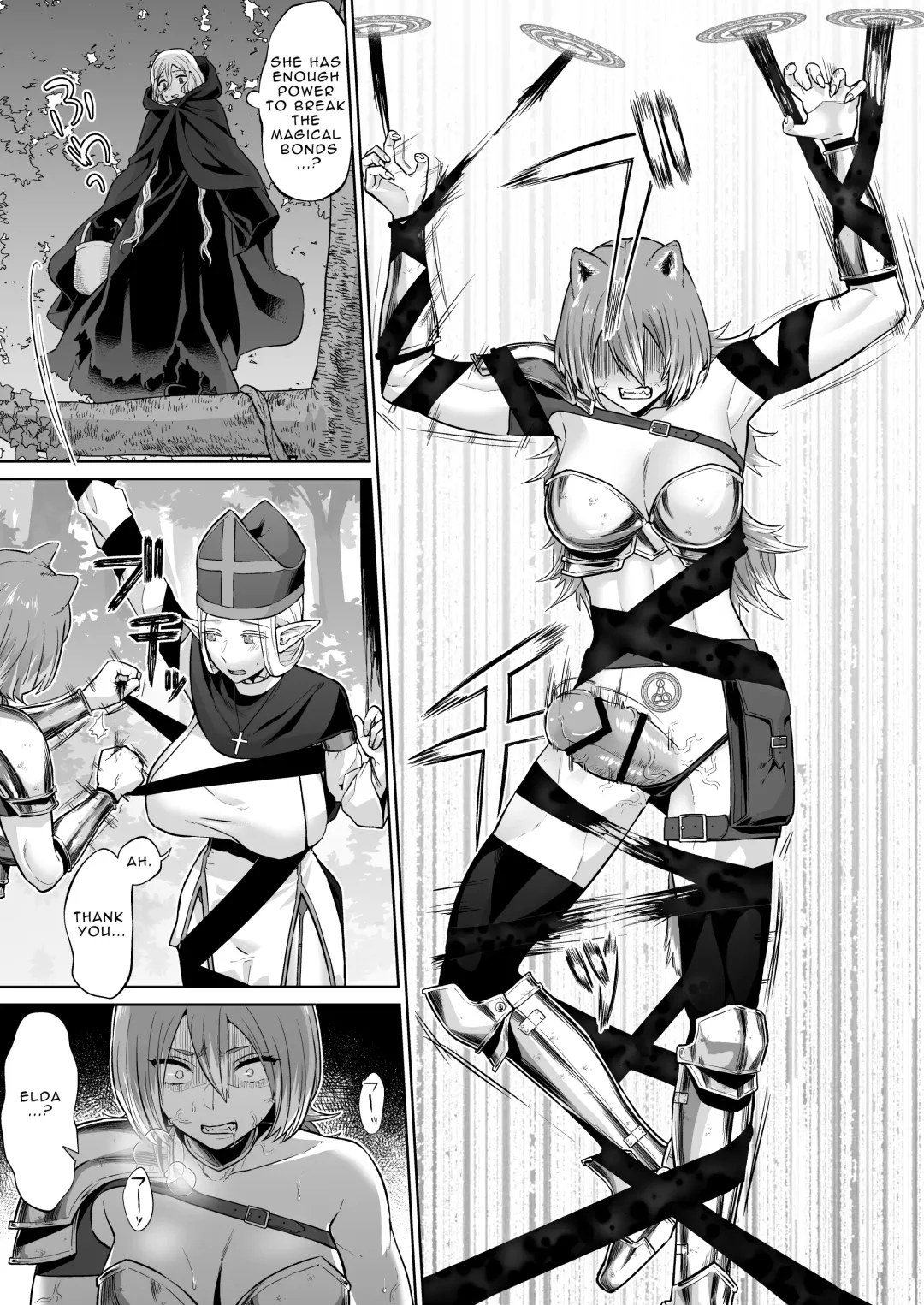 [Titiduki] Otoko Girai no Yuri Couple ni Chinpo ga Haetara. | If a Man-hating Lesbian Grew a Dick. Fhentai - Page 15