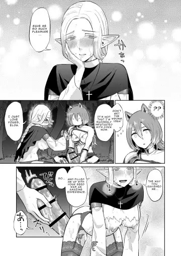 [Titiduki] Otoko Girai no Yuri Couple ni Chinpo ga Haetara. | If a Man-hating Lesbian Grew a Dick. Fhentai - Page 29