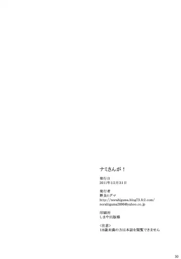 [Nora Higuma] Nami-san ga! Fhentai - Page 30