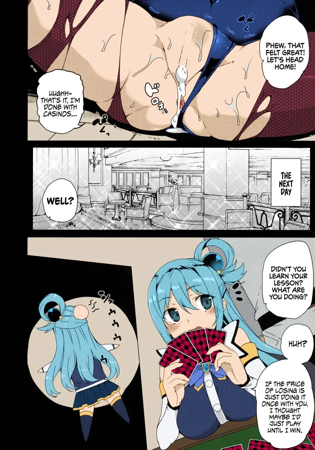 [Tanaka Decilitre] Megami ga Gamble ni Makeru Wake Nai Janai | There's No Way a Goddess Can Lose at Gambling Fhentai - Page 9