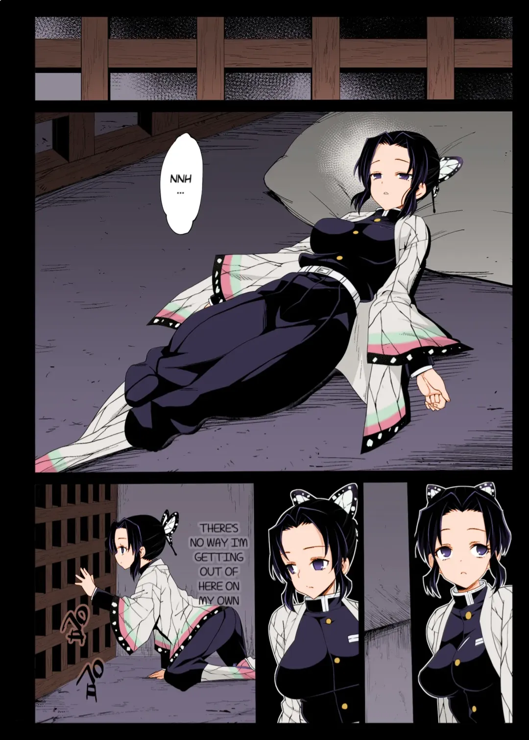 [Ma-kurou] Kochou Shinobu Kan ~Neteiru Aida ni Ossan Oni ni Okasareru~ - RAPE OF DEMON SLAYER 2 (decensored) Fhentai - Page 3