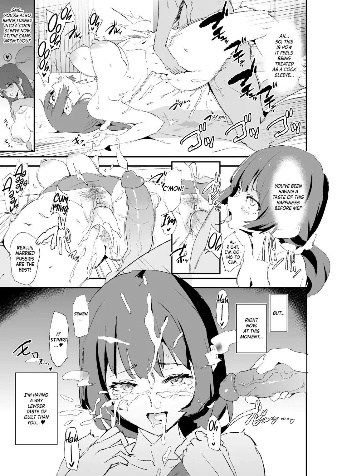 [Dokurosan] Musume no Tsugi wa Mama Onaho - Onaho Gasshuku #2 | After The Daughter Mother Cocksleeve - Cocksleeve Camp #2 (decensored) Fhentai - Page 32