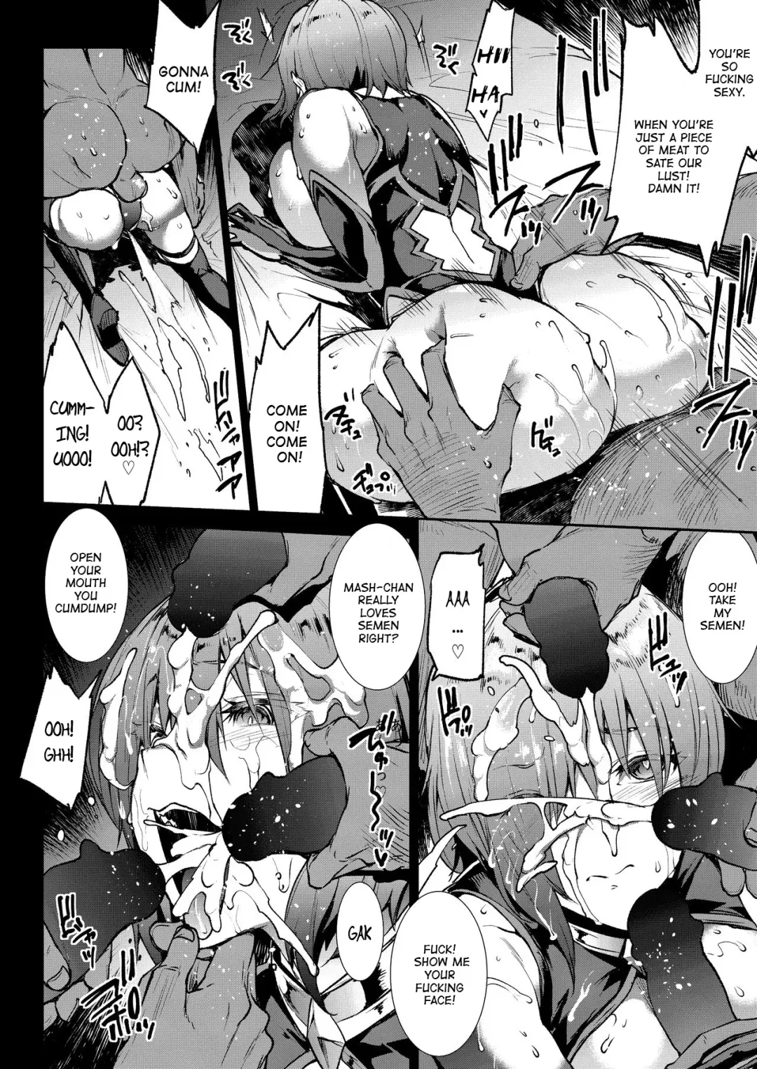 [Erect Sawaru] Mash, Rinkan. | Mash, Rape. Fhentai - Page 12