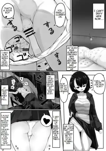 [Marushamo] Size Feti no Kanojo to no Date wa Inochigake desu | A Life-Threatening Date With Her Fhentai - Page 5