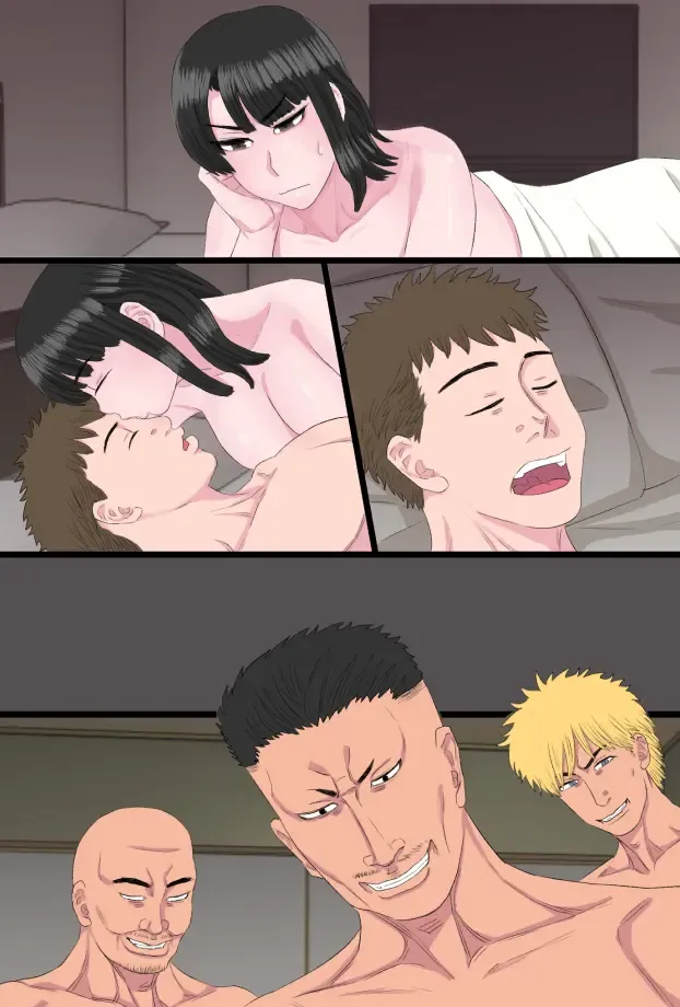 Kurokami Tsurime Mama to Nagisa no YariCir Monogatari Vol. 2 ~Nikuyoku Rouraku Hen~ Fhentai - Page 46