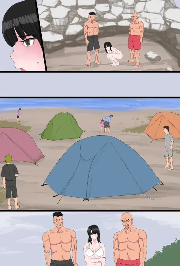 Kurokami Tsurime Mama to Nagisa no YariCir Monogatari Vol. 2 ~Nikuyoku Rouraku Hen~ Fhentai - Page 70