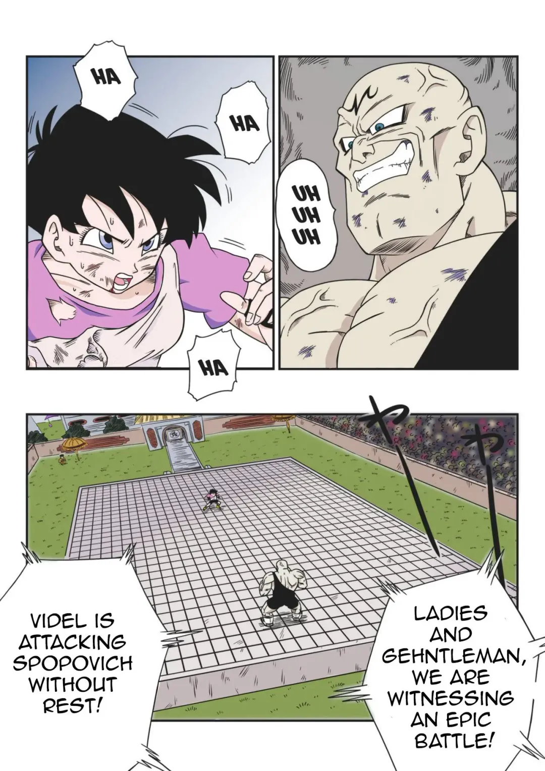 [Yamamoto] Videl VS Spopovich (decensored) Fhentai - Page 2