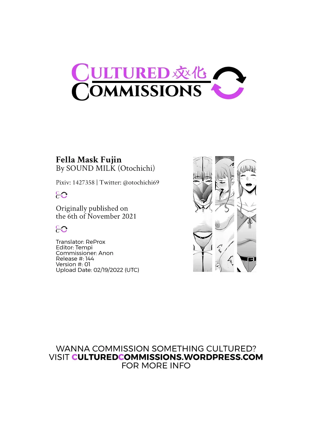 [Otochichi] Fella Mask Fujin | Blowjob Mask Wife Fhentai - Page 42