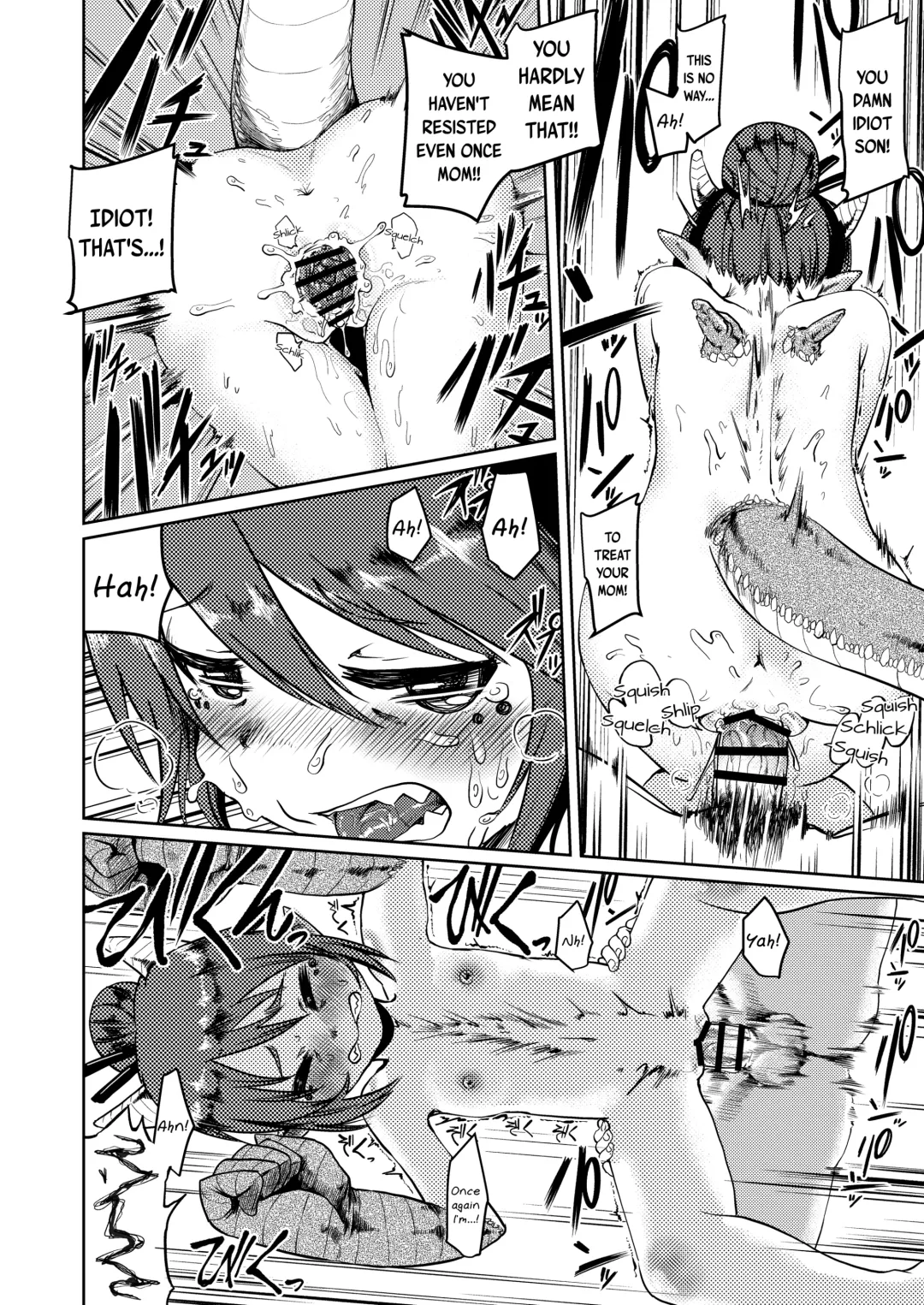 [Umiyamasoze] Ryuujin Kaa-san ga Suki Sugite | I Love My Dragonkin Mom Too Much Fhentai - Page 20