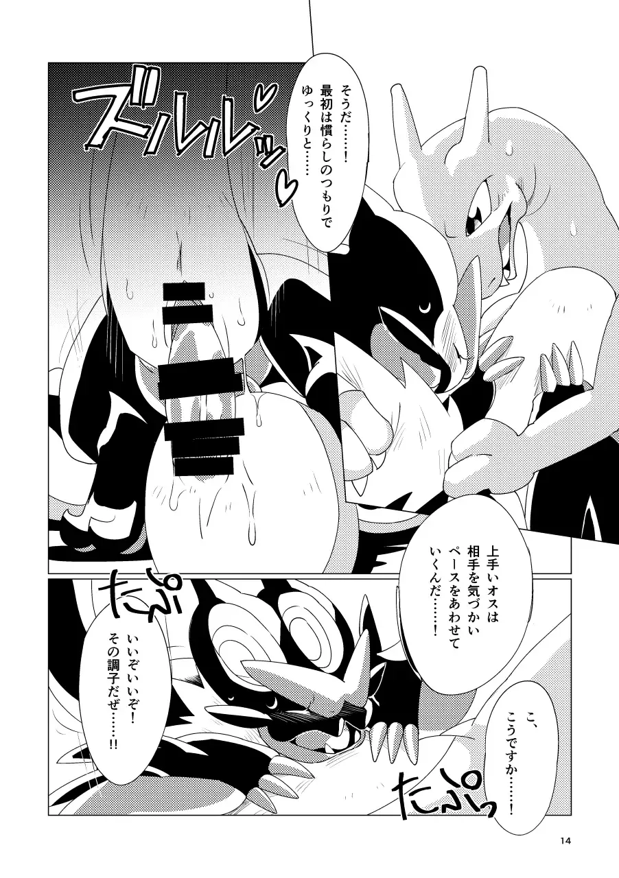 [Biozs] Osu no Tsutome wa Osu Jikomi Fhentai - Page 13