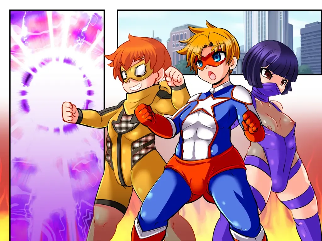 [Marimo] TINY JUSTICE - The Hero Boy Defeat Rape Fhentai - Page 59