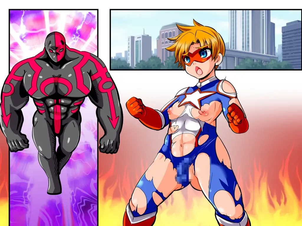 [Marimo] TINY JUSTICE - The Hero Boy Defeat Rape Fhentai - Page 69