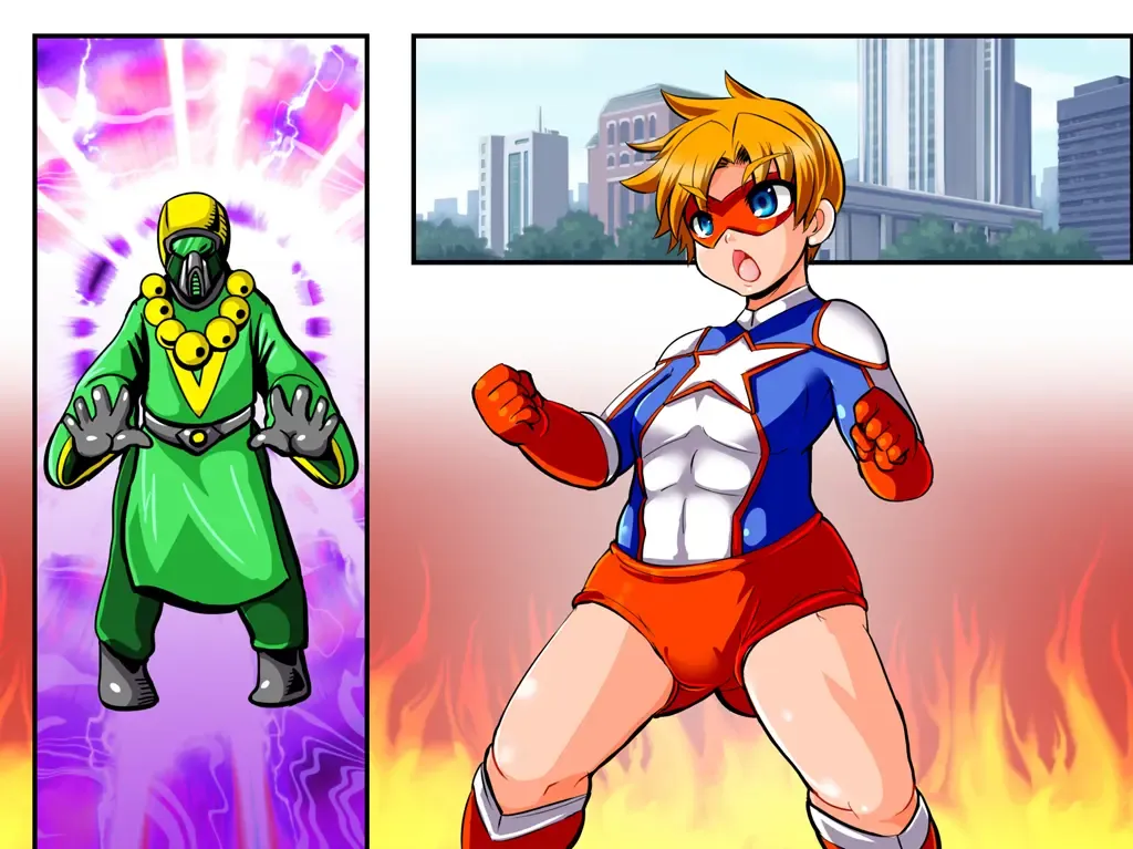 [Marimo] TINY JUSTICE - The Hero Boy Defeat Rape Fhentai - Page 85