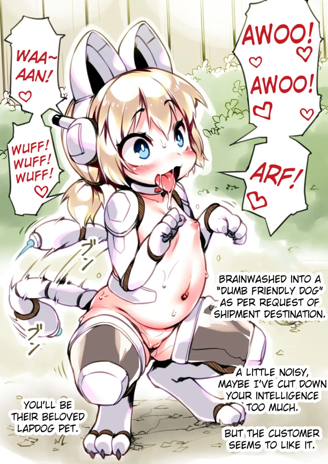 [Hansharu] Pet Dog Remodelling and Brainwashing Fhentai - Page 4