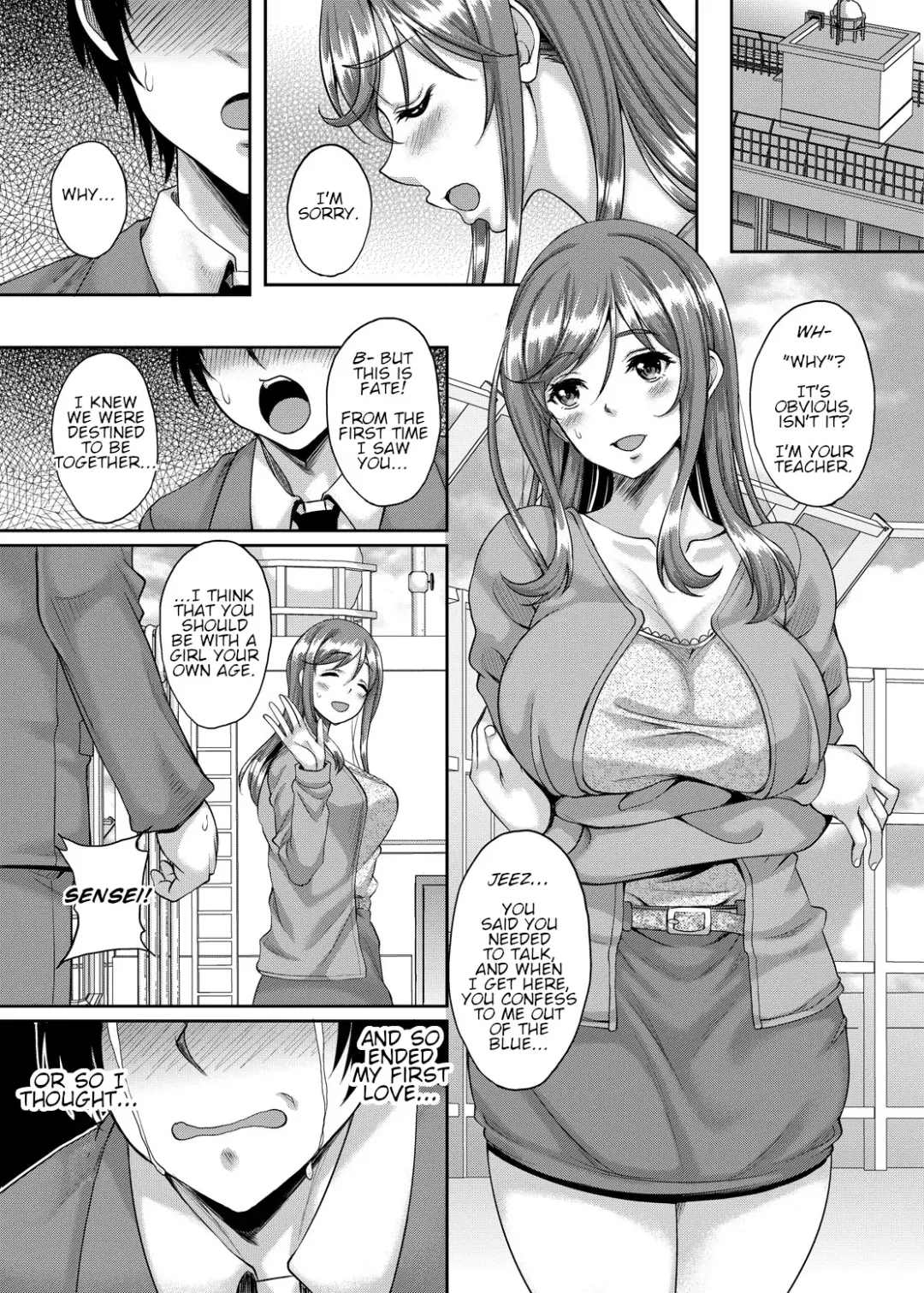 [Kusui Aruta] Seiso de Karen na Onna Kyoushi mo Kantan ni Nikudorei ni Choukyou Dekiru Saimin Appli ga Arutte Hontou desu ka? Fhentai - Page 3