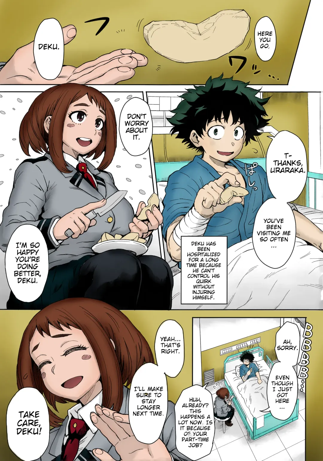 [Itou Eight] Uraraka Ura Fuuzoku | Uraraka's Behind-the-Scenes Prostitution Fhentai - Page 3