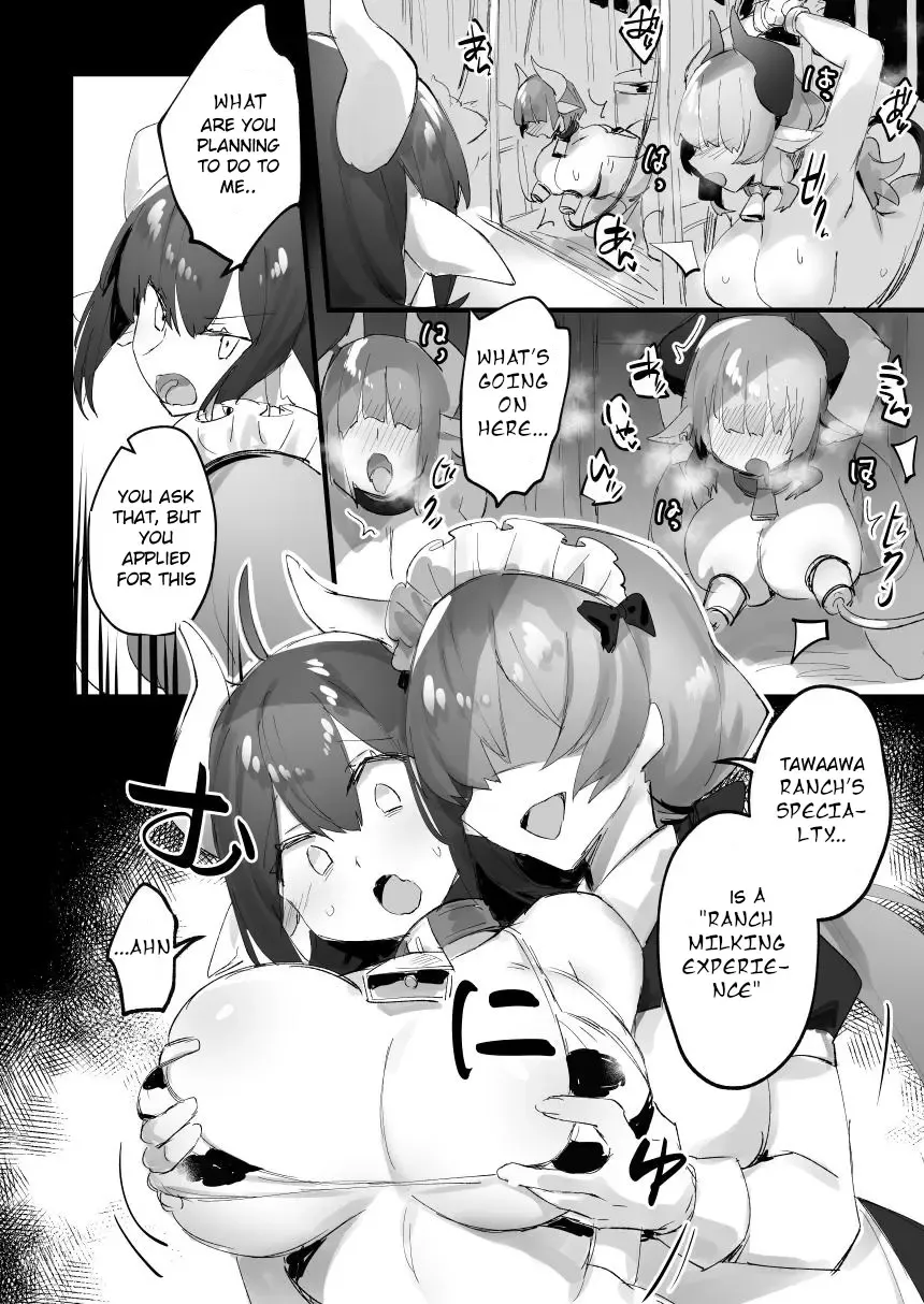 [Pokoten] 1-nichi Nyuugyuu Taiken ~Oishii Milk ga Dekiru made~ | 1-Day Ranch Experience ~Let's Get Some Delicious Milk!~ Fhentai - Page 8