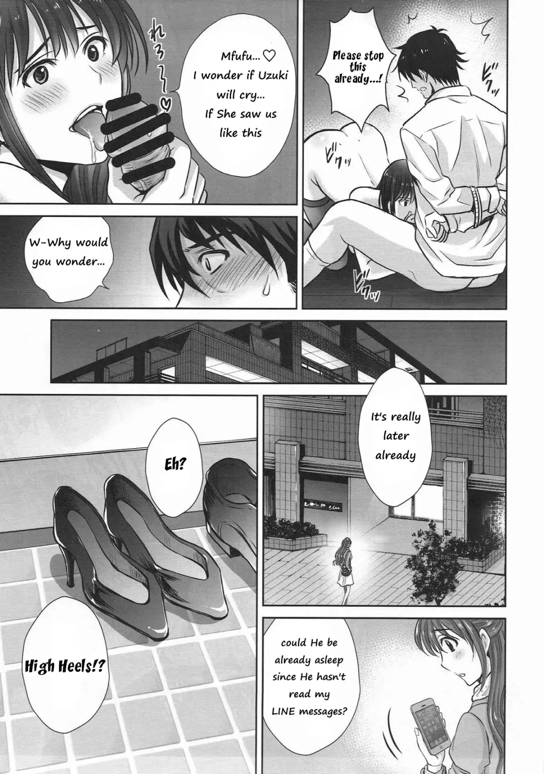 [Hoshiduki Melon] Shibuya Rin 30-sai 2 Uzuki to 3P Shichaimasu!! Fhentai - Page 6