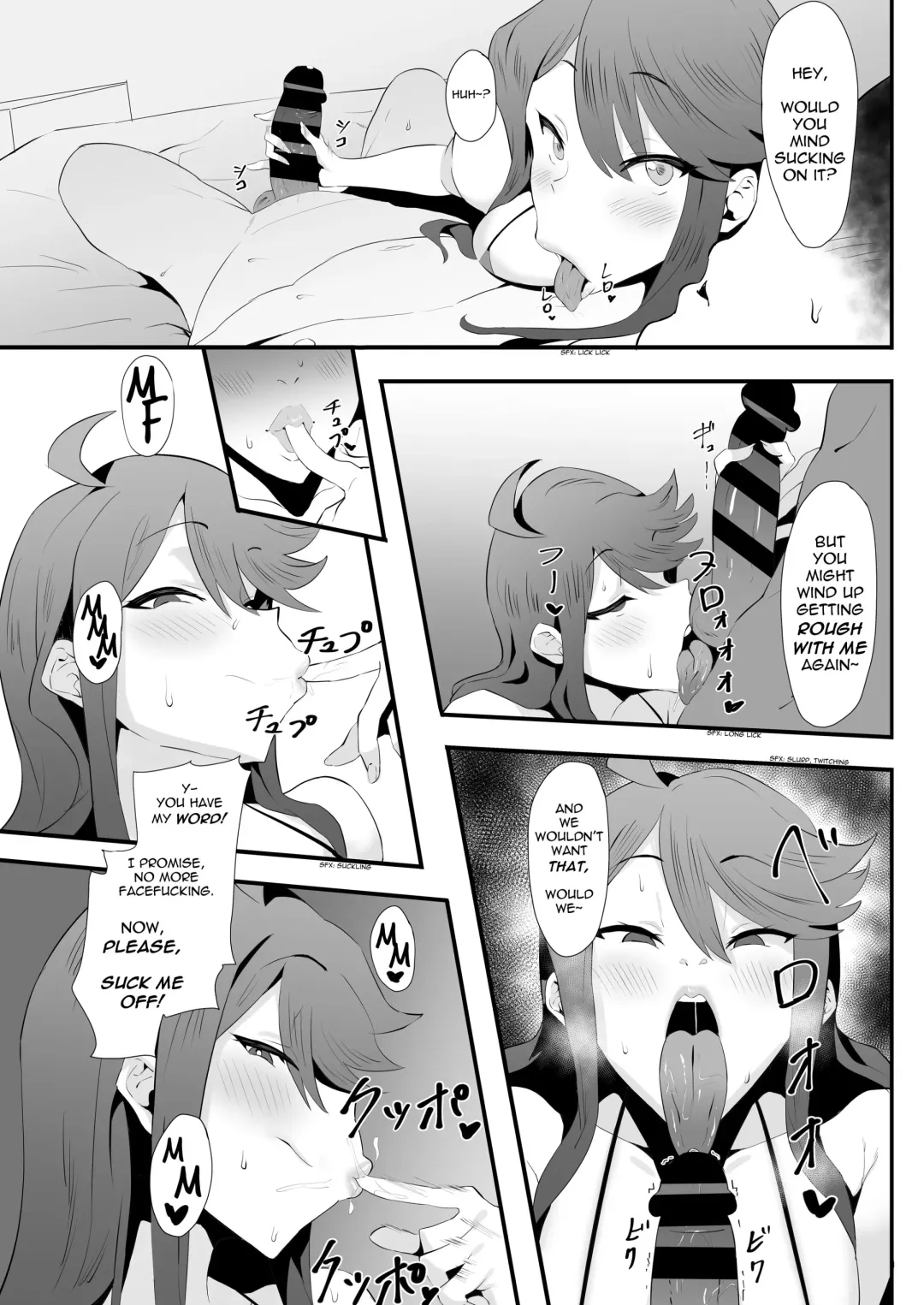 [Bakachikubi] Gal Idol to Taiman Kouin Battle | Head-to-Head Blowjob Battle with a Gal Idol Fhentai - Page 10