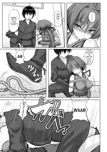 [Kumoemon] Kinbaku Kunoichi Inpon-chou | Bondage Ninja Lewd Book Fhentai - Page 5