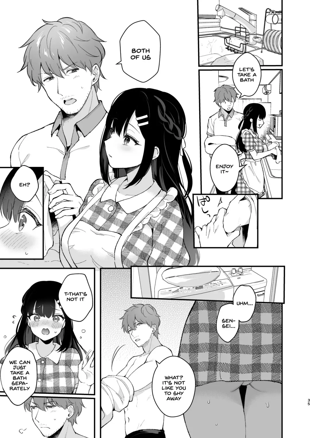 [Mashiro Shirako] Oshikake Kanojo no Omamagoto Fhentai - Page 34