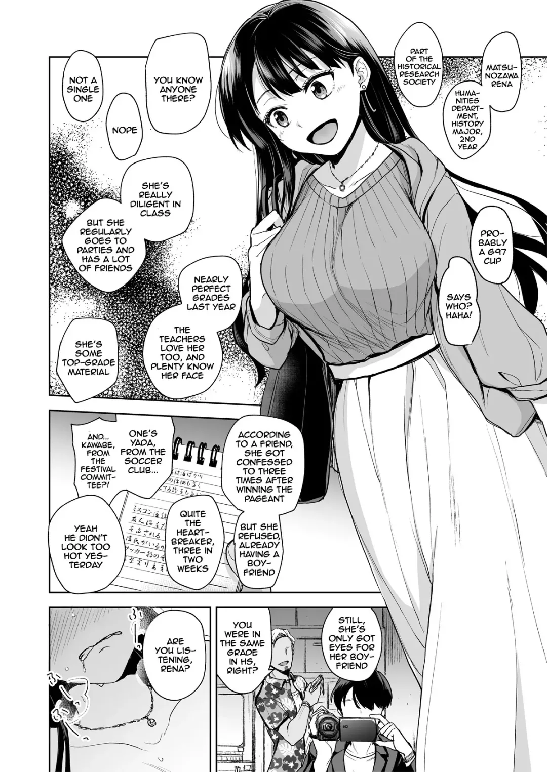 [Touketsu] Omoide Wa Yogosareru -Bijin na Kanojo ga Ochiru Made- | Disgraced Memories -Until His Beautiful Girlfriend Gives In- Fhentai - Page 11