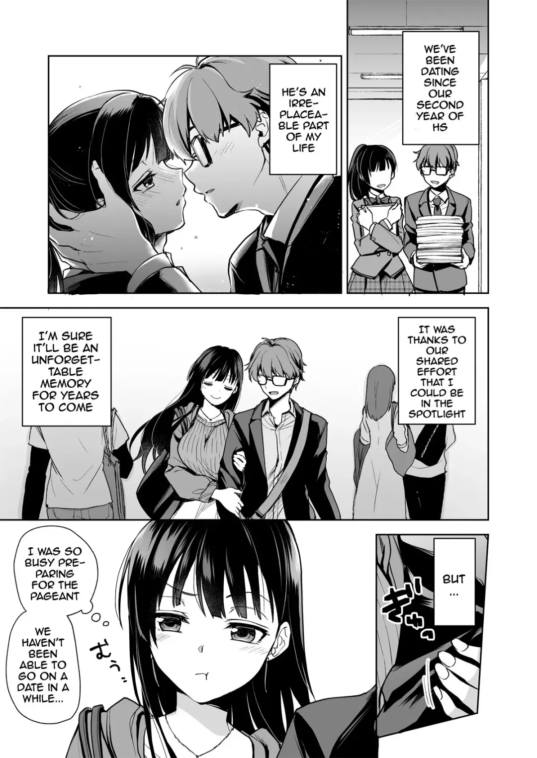 [Touketsu] Omoide Wa Yogosareru -Bijin na Kanojo ga Ochiru Made- | Disgraced Memories -Until His Beautiful Girlfriend Gives In- Fhentai - Page 6