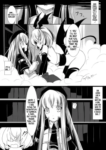 [Hisui] Yuri Succubus no Oshigoto | Mage-chan and the Yuri Succubus <3 Fhentai - Page 3