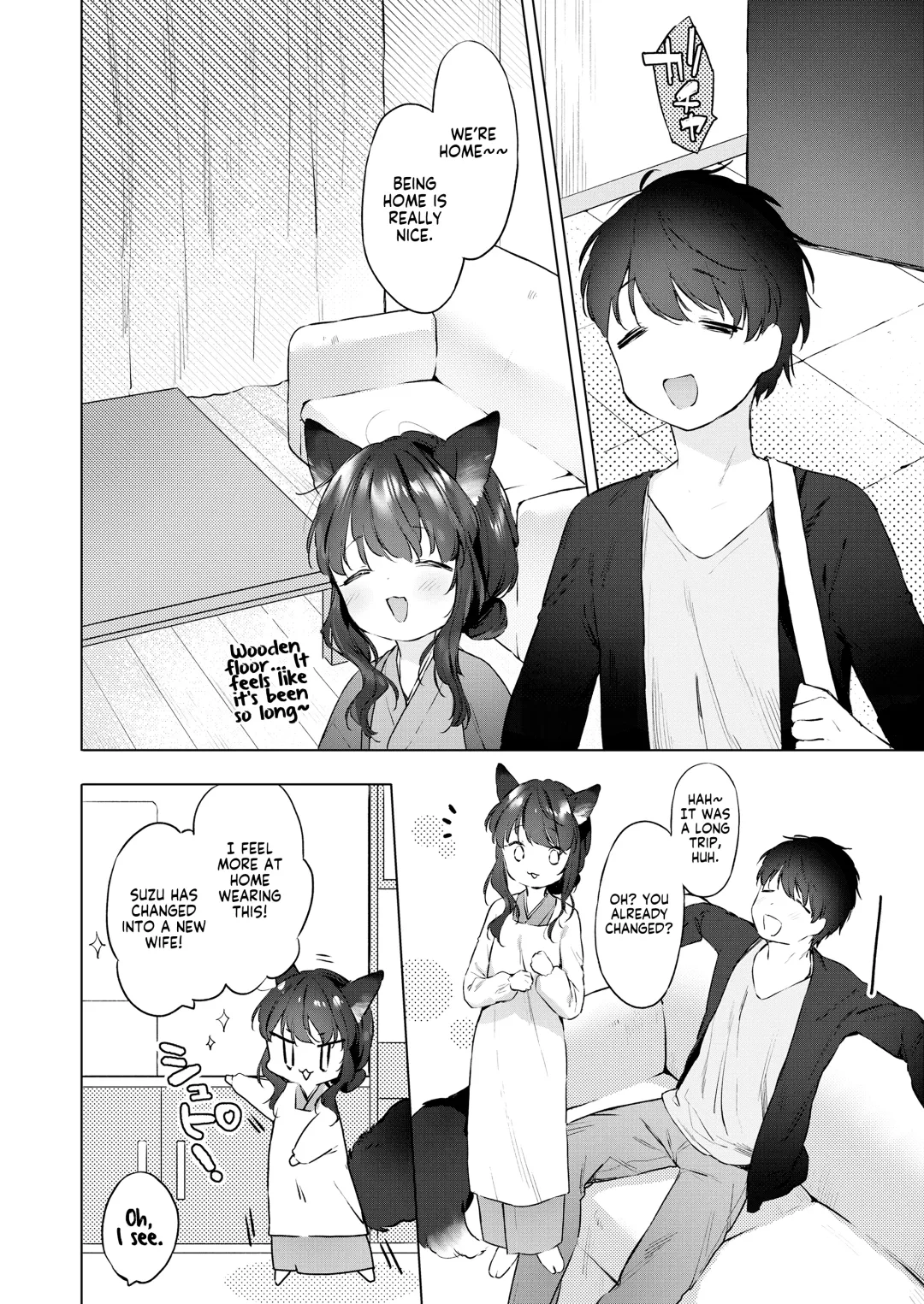 [Mutou Mato] Yowai 200 Chai Okitsune-chan to Oshidori Fuufu Seikatsu. Dai 4 Wa | 200 Year Old Fox Girl and Her Happily Married Life. Part 4 Fhentai - Page 32