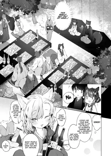 [Mutou Mato] Yowai 200 Chai Okitsune-chan to Oshidori Fuufu Seikatsu. Dai 4 Wa | 200 Year Old Fox Girl and Her Happily Married Life. Part 4 Fhentai - Page 7
