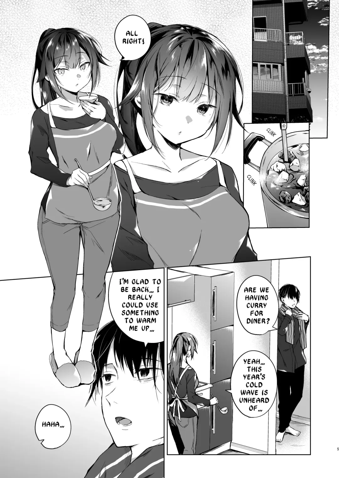 [Hirari] Doujin Event no Shucchou Henshuubu ni Itta Hi kara Tsuma no Yousu ga... 2 | My Wife Has Been Acting Weird Since the Doujin Convention…2 (decensored) Fhentai - Page 5